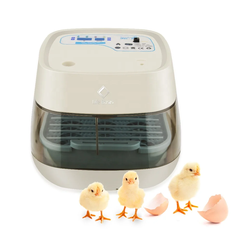Temperature control digital 16 chicken poultry egg incubator
