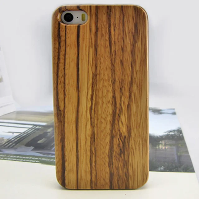 

Mobile phone cover Zebra wood PC case for Iphone5