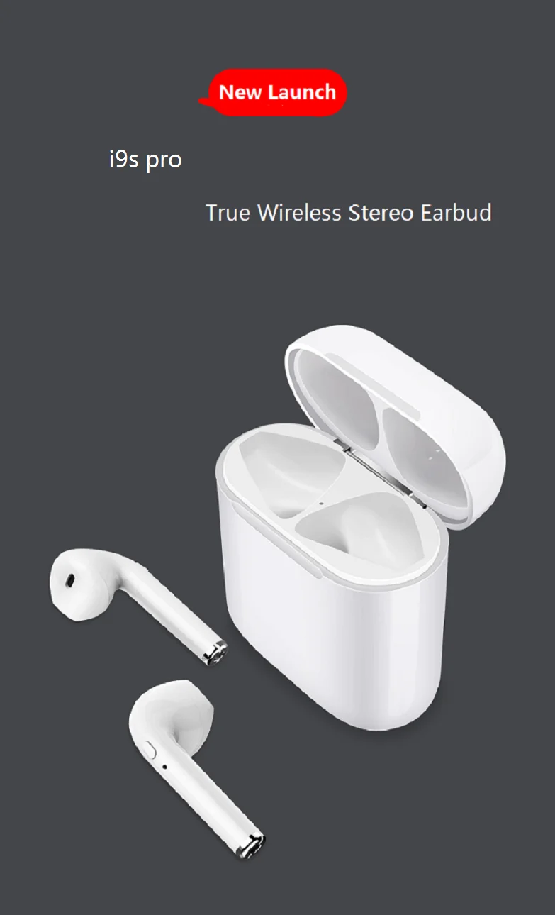 High Quality Twin I9s Pro Bt5.0 Tws Stereo Earbuds Wireless Earphones