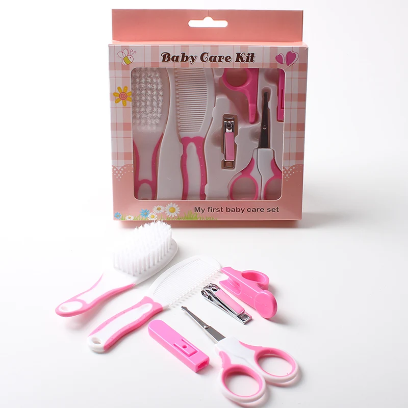 

Low MOQ Safety Baby Care Kit Baby Pedicure Set, Pink/blue