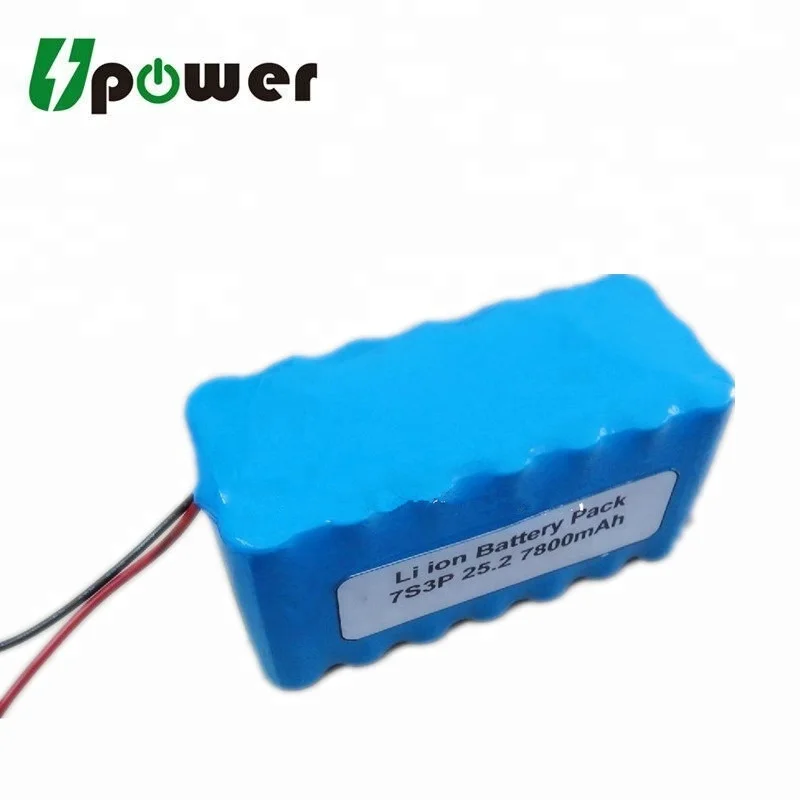 Li Ion 18650 Battery Pack 7s3p 25.2v Rechargeable Li-ion Battery Pack ...