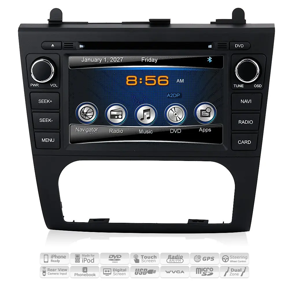 Nissan Gps Maps Find Deals On Line At Alibaba Get Quotations 2007 08 09 10 11 12 Nissan Altima In Dash Gps Navigation Dvd Stereo Bluetooth