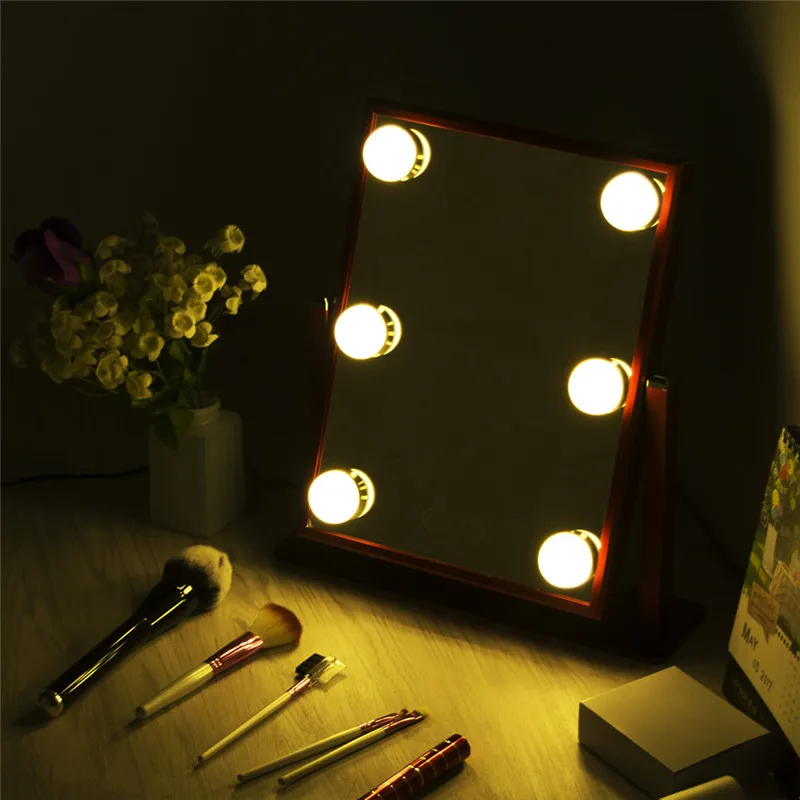 Free Logo Oem Bathrooms Intertek Makeup Vanity Mirror With Lights Buy