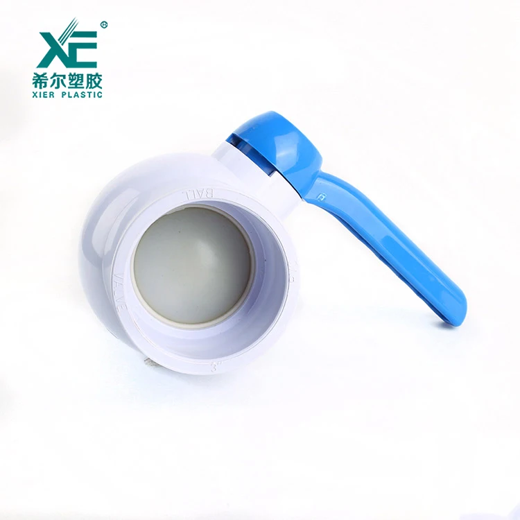 China manufacturer good price plastic pvc compact water ball valve