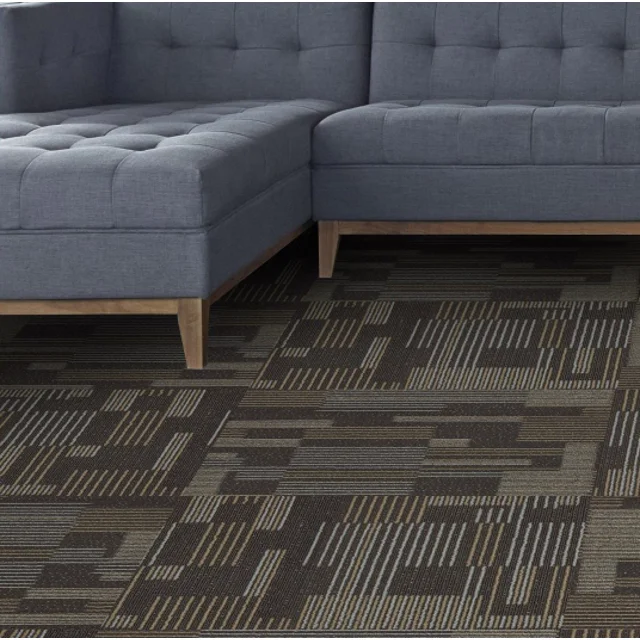 
WBA5 Commercial High Quality Thick Stain resistance PP Printed Wall to Wall Pattern Hotel Room Carpet 