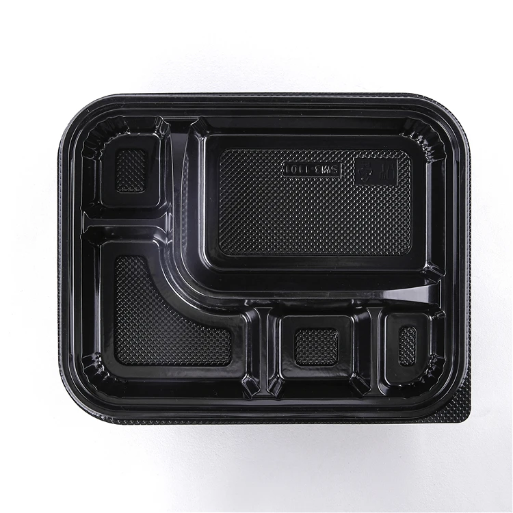 

SM3-1101 Meal Prep Containers 5 Compartment Lunch Boxes Food Storage Containers with Lids Plastic Bento Box