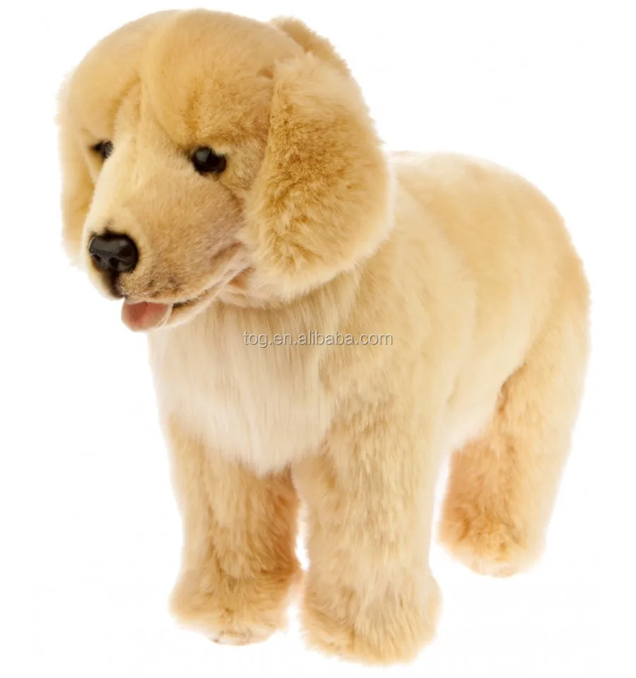 peluche perro golden retriever