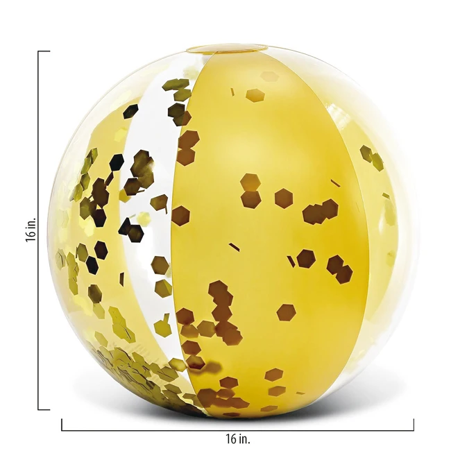 Wholesale Custom Logo Crystal Clear Glitter Beach Ball Buy Glitter Beach Ball,Beach Ball,Clear