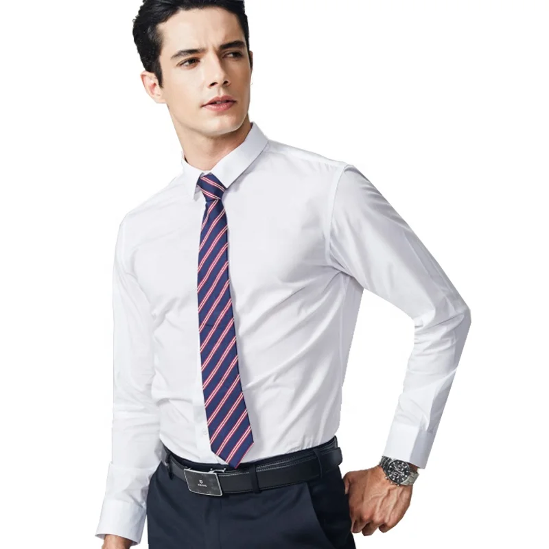 

Custom casual white mens camisas hombre business office work formal tuxedo shirt, Custom color