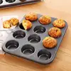 Non Stick Round Muffin Pans Cupcake Baking Pan Tray