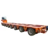 China 4+4+3 10 lines 200 ton hydraulic modular trailer