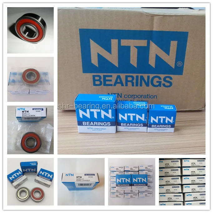 NTN 6201LLU/2ASU1 Single Row Sealed Scooter Ball Bearing 6200LU 6200 LLU C3