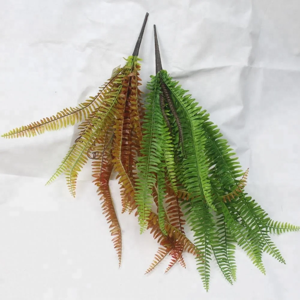 
the newest china factory hot sale artificial plant plastic fern for decoration 