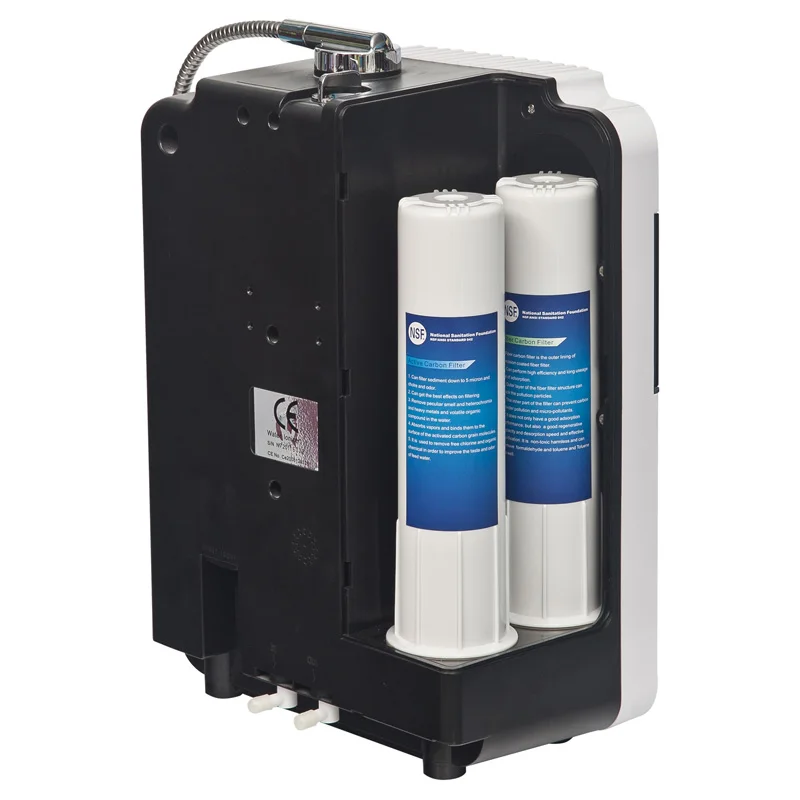 8 Plates Hydrogen Water Machine with 4 Stage Build-in Filter and 15*9cm Titanium Platinum Plates