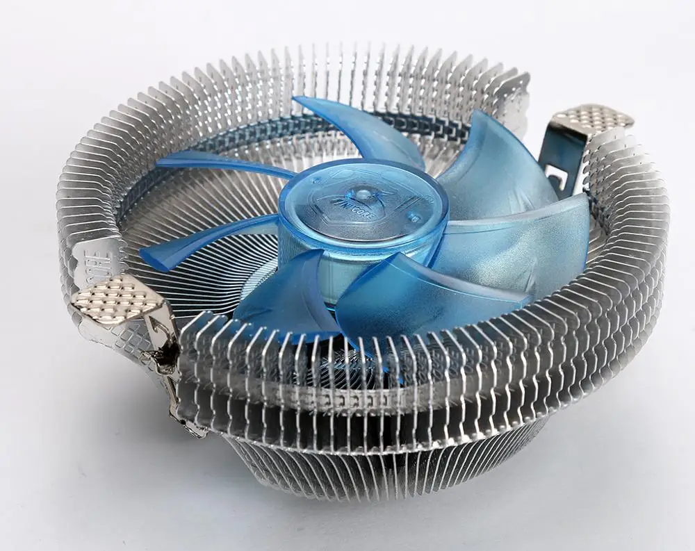 

9025 Blue LED fan support 775/1156/1366/AMD2/AMD3/AMD4 sockets CPU cooler