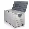 290L plastic outdoor garden deck box/New plastic garden outdoor storage sheds bin deck cushion patio box