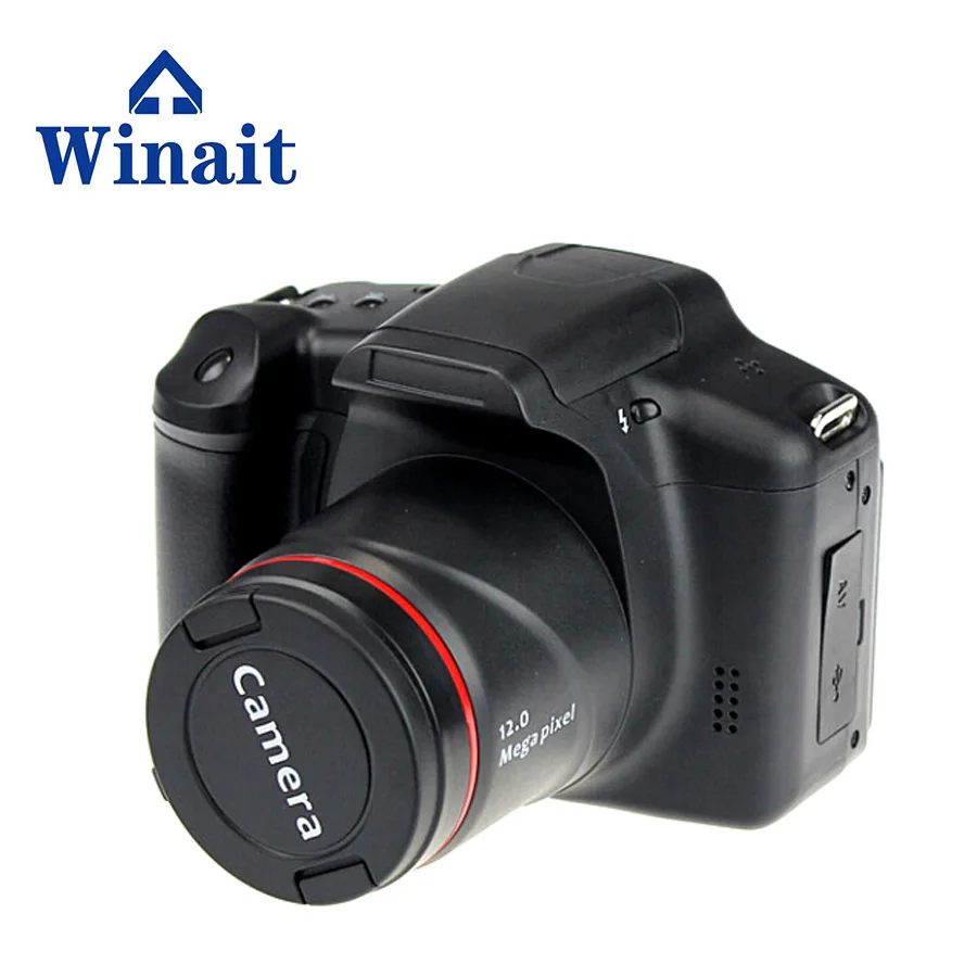 

Hot Selling Style 16Mp DSLR Appearance Digital Camera With 4X Digital Zoom HD 640*480