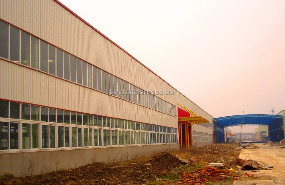 Construction Design Steel Frame Structure Prefabricated Warehouse /Bulidings: