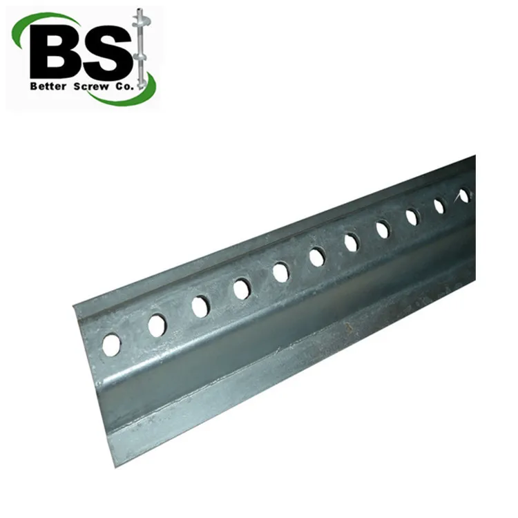 Perforated Steel Square Powder Coated Fence Sign Tube Post8 Foot X1