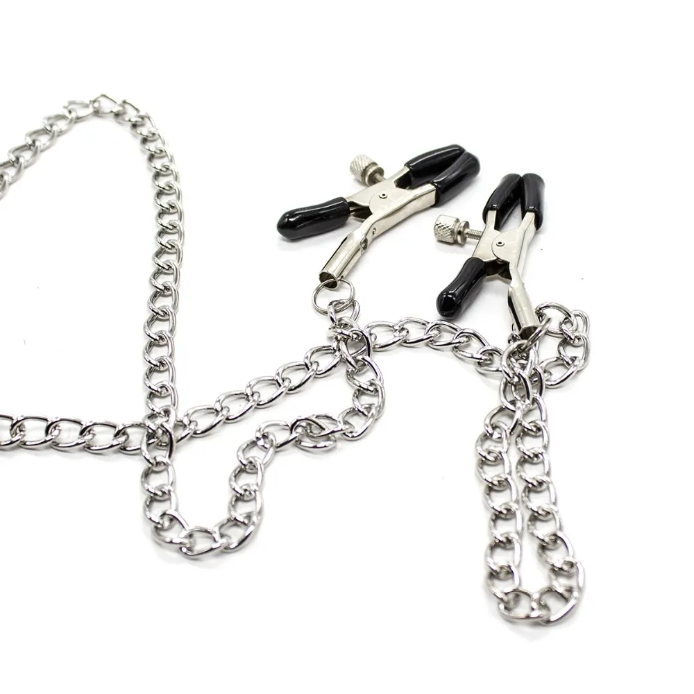 Manufacture Price Men Nipple Clamp Stainless Adjustable Nipple Toys With