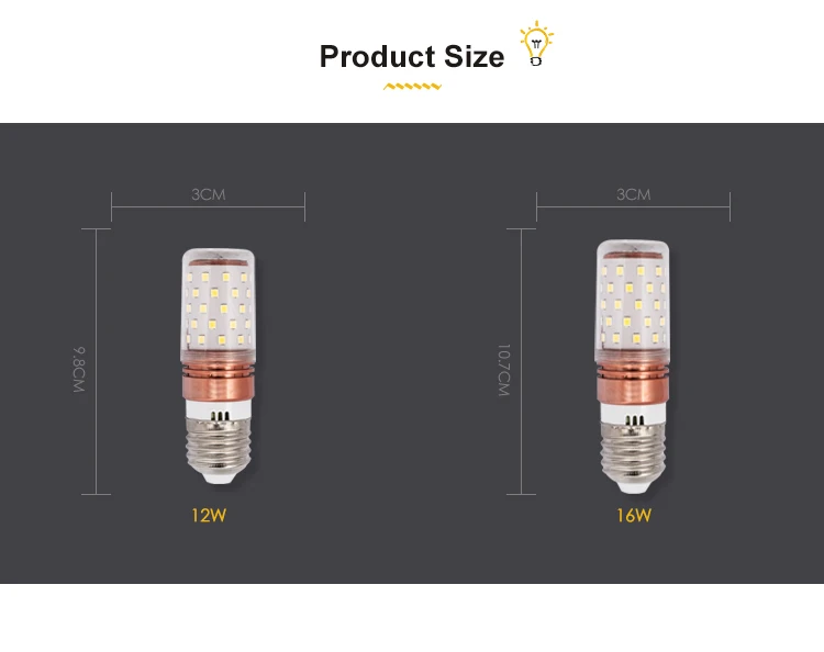 16W E27 Led Corn Light, Led Corn Bulb, Corn Led Lighting