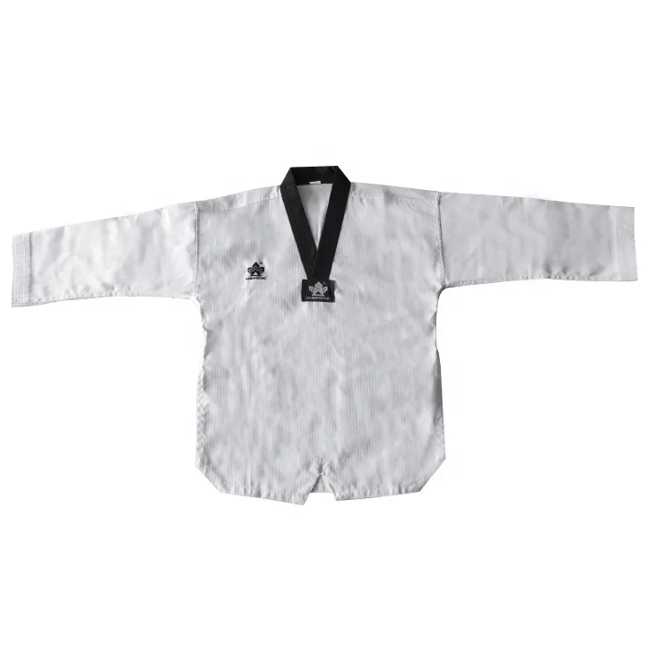 

Custom White Durable Breathable No Pilling Dobok Taekwondo uniform