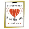 Happy Valentines' Day Canvas Print for Framed Wall Art