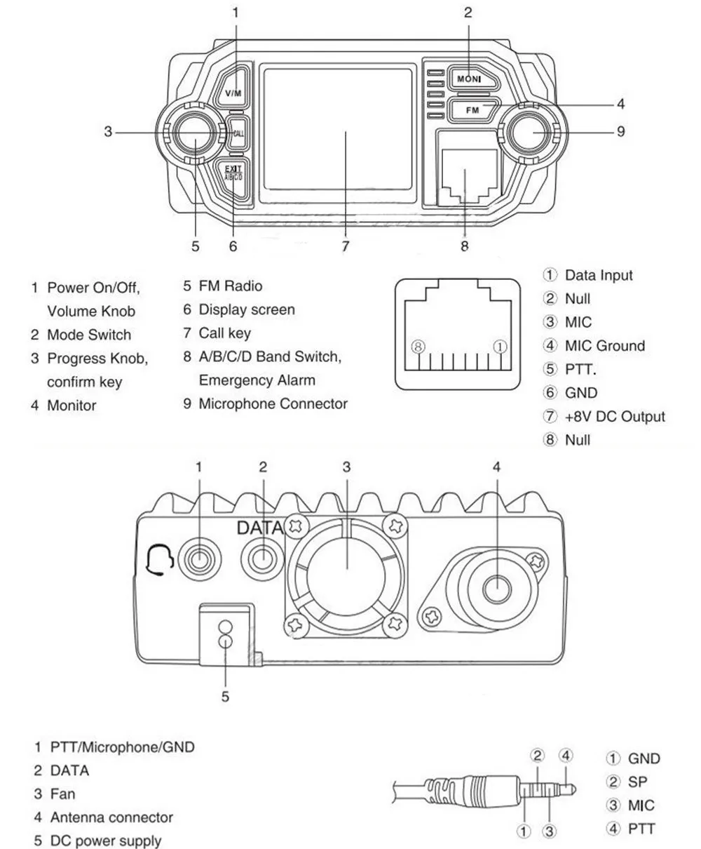 Qyt kt 8900 схема