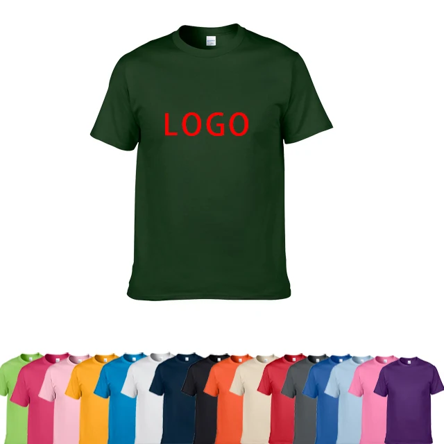 

Online Shopping Bulk Cotton Shirts Custom design T shirt Logo unisex, Customizable