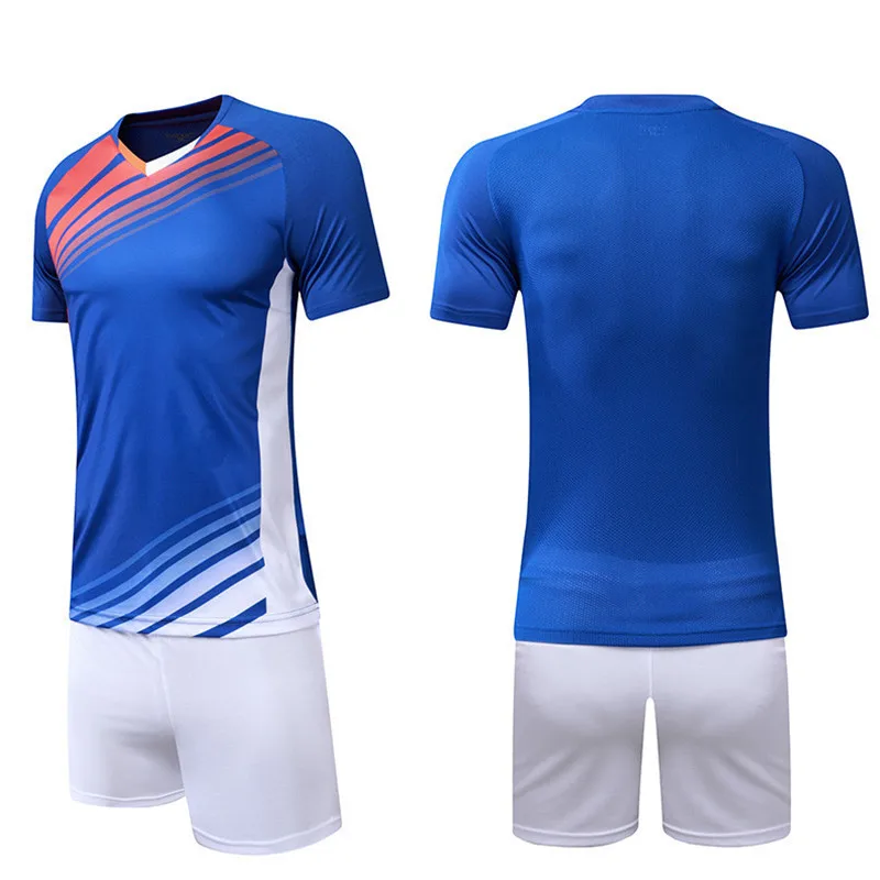 

Wholesale Men Soccer Uniforms Sets Sublimated Custom American Football Jerseys