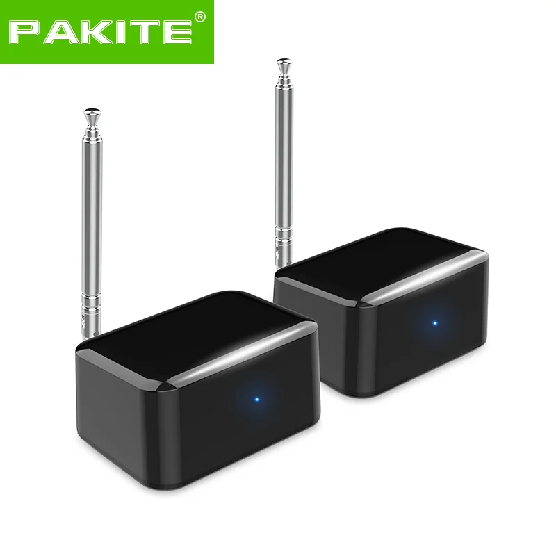 

Pakite IR Transmitter and Receiver USB Wireless IR Remote Extender Long Range 200m [ PAT-435 ], Black