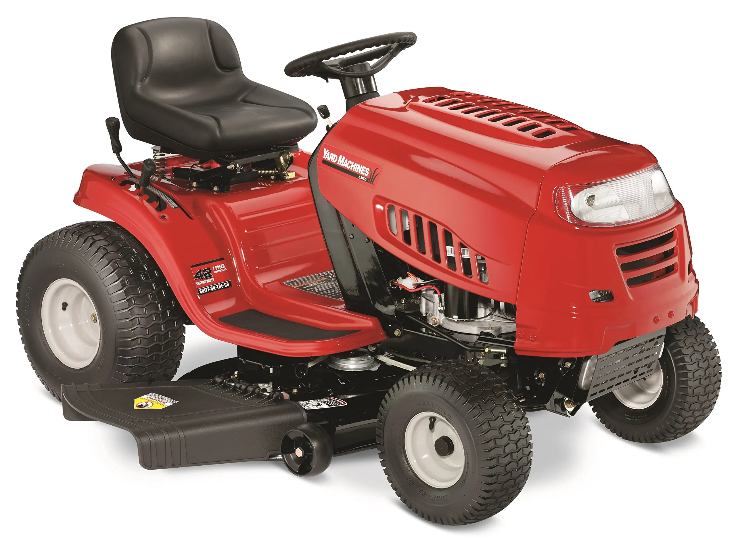 Get Quotations · Yard Machines 420cc 42-Inch Riding Lawn Mower