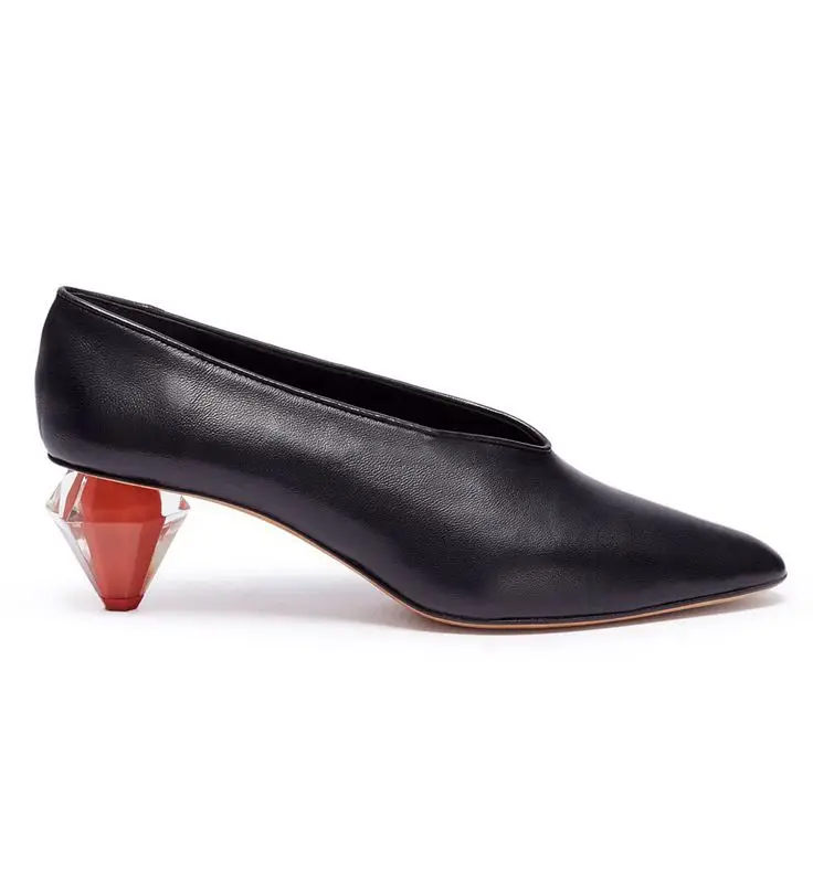 

fashion ladies low heel dress shoes for women dress shoes 2020