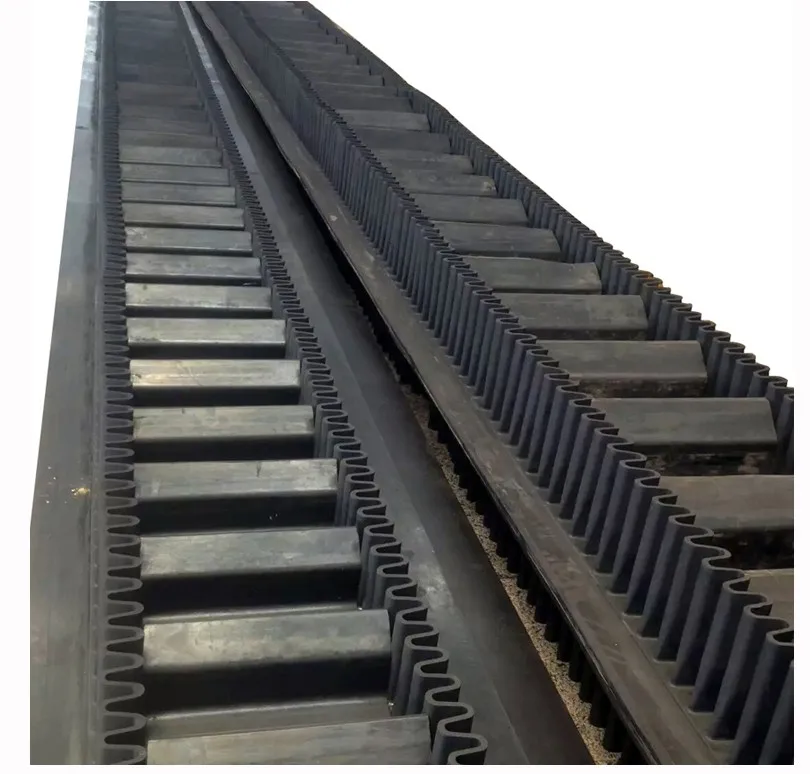 石材破碎机廉价 ep 输送带小砂矿煤矿聚酯橡胶输送带价格出售