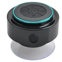 

F012 China factory directly supply hot sale IPX7 waterproof floating bluetooth shower speaker with suction cup
