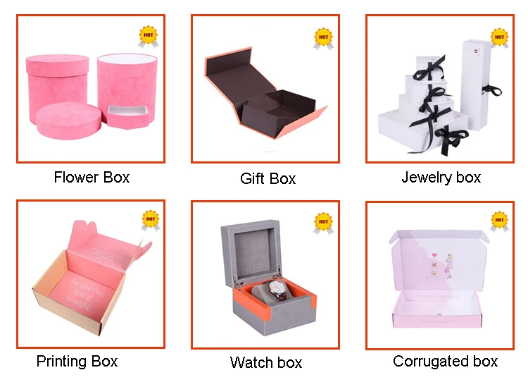jewelry boxed with logo