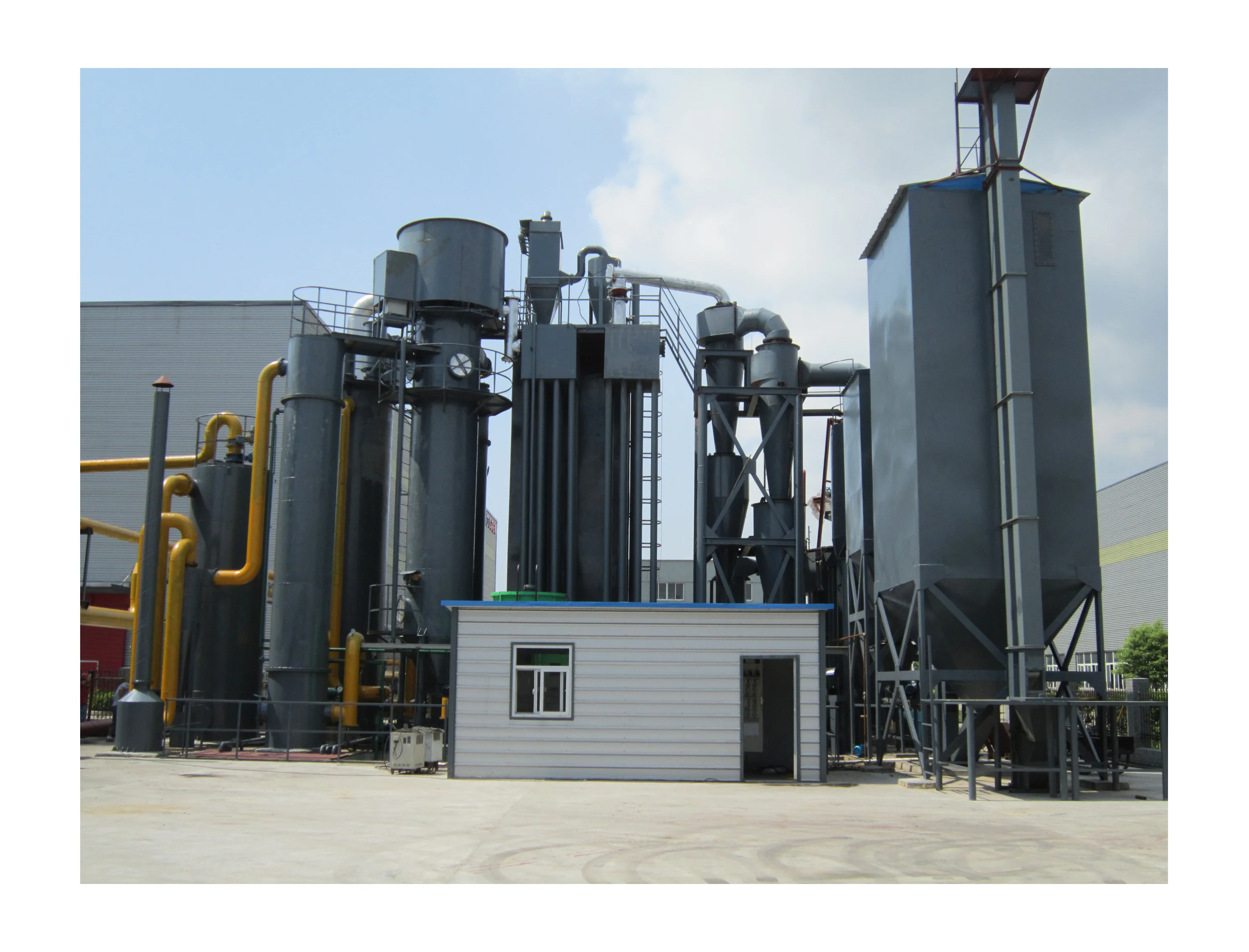 
Combined Heat and power(CHP) biomass gasifier electricity generator for poultry litter 