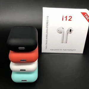 i12 TWS Wireless Earbuds with True Stereo Sound