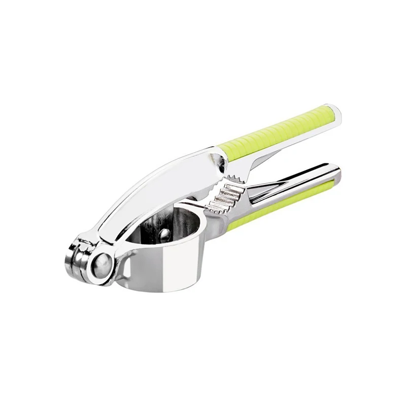 

Multi function manual garlic press stainless steel, Silver