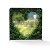 Forest heart design 8*8ft photo exhibition stands display for photography