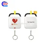 Factory direct sale LED light AED keychain for Heart-sine