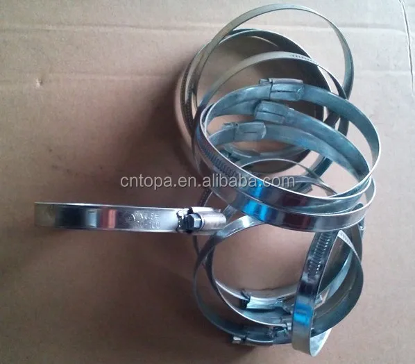 Hydraulic hose metal pipe clamp types with British type clamp standard