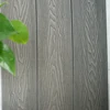 cheap 3d wood grain 25 years composite villar flat decking