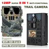 12mp Trophy Cam HD Bone Collector game camera with game call