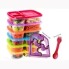 Ideal for Adults, Toddler, Kids, Girls, and Boys Bento Lunch Box 3 Compartment Food Containers