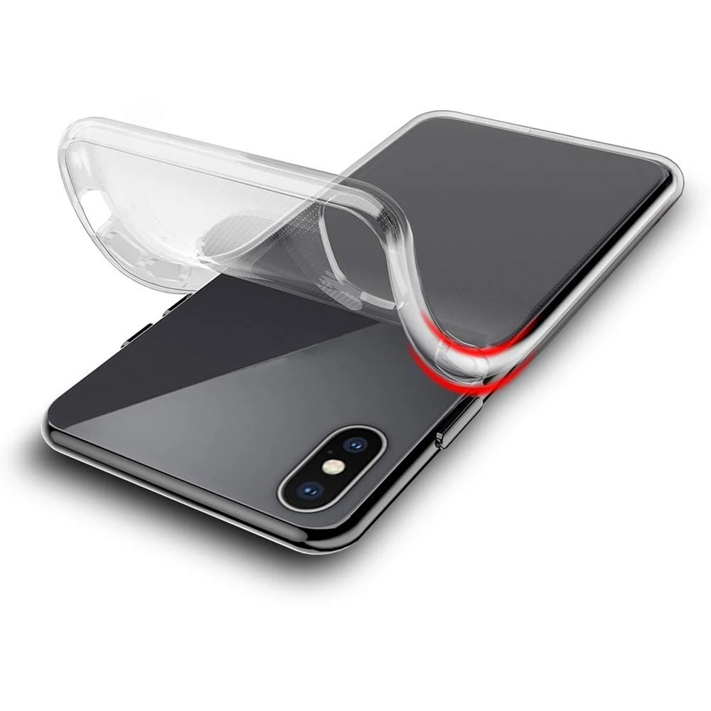 

1.8mm OEM Germany Bayer Clear Tpu Case For iPhone X XS Max XR 2018