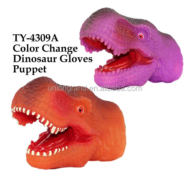 dinosaur glove puppet