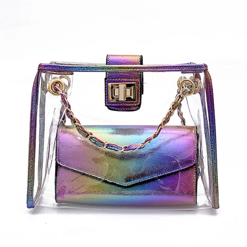 

2021 High Quality PVC Transparent for Bags Women Handbags, Various colors available