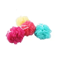 

Wholesale eco-friendly shower loofah luffa pouf mesh bath sponge