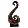 abstract statue sculpture decorative design spiral resin object